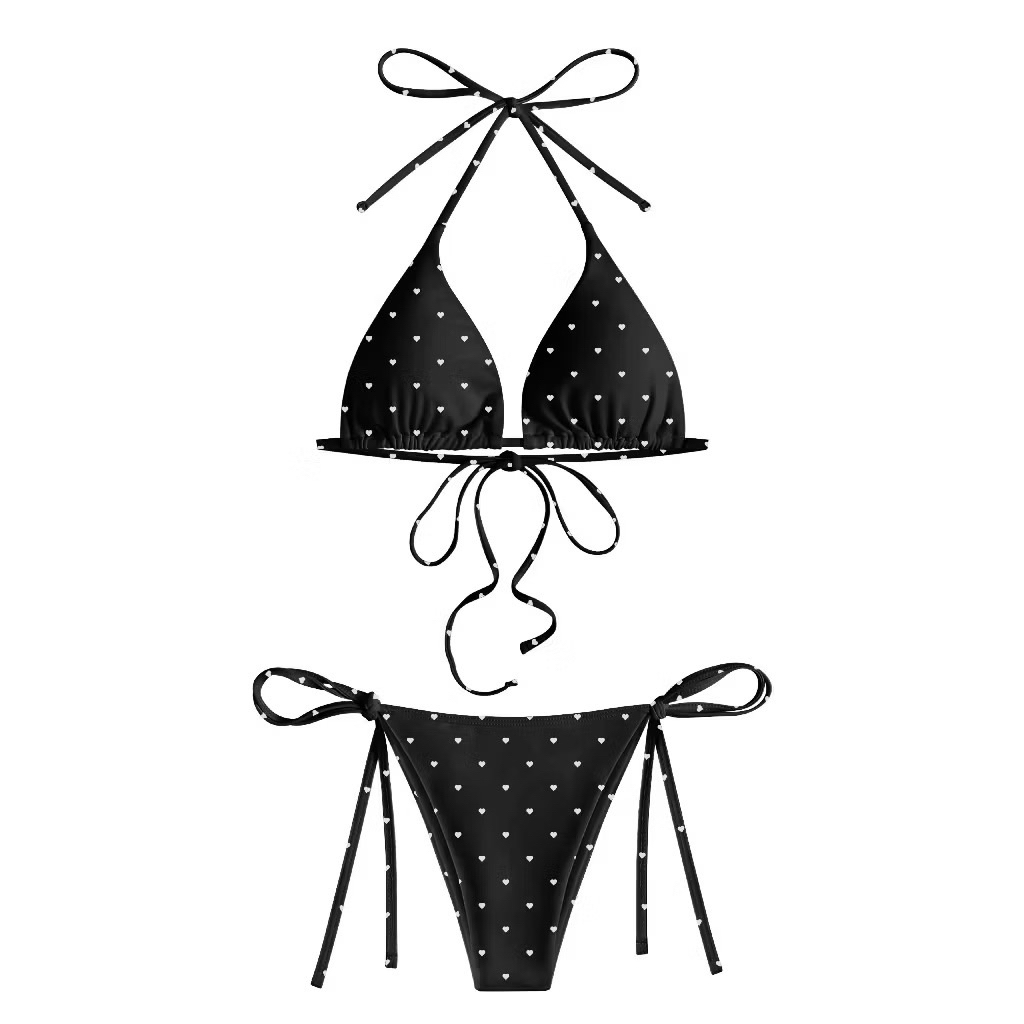 Bikini 2 mảnh tam giác chấm bi ( sẵn hàng-che tên) | BigBuy360 - bigbuy360.vn