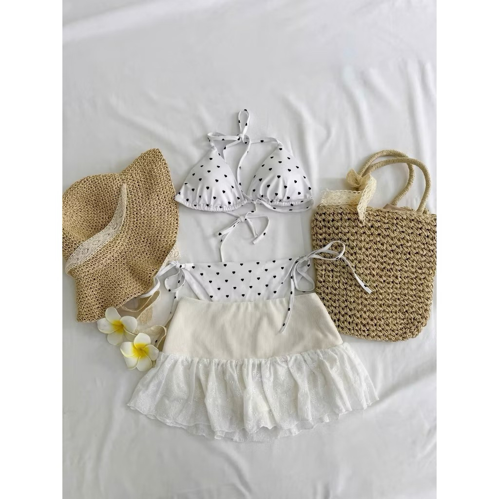 Bikini 2 mảnh tam giác chấm bi ( sẵn hàng-che tên) | BigBuy360 - bigbuy360.vn