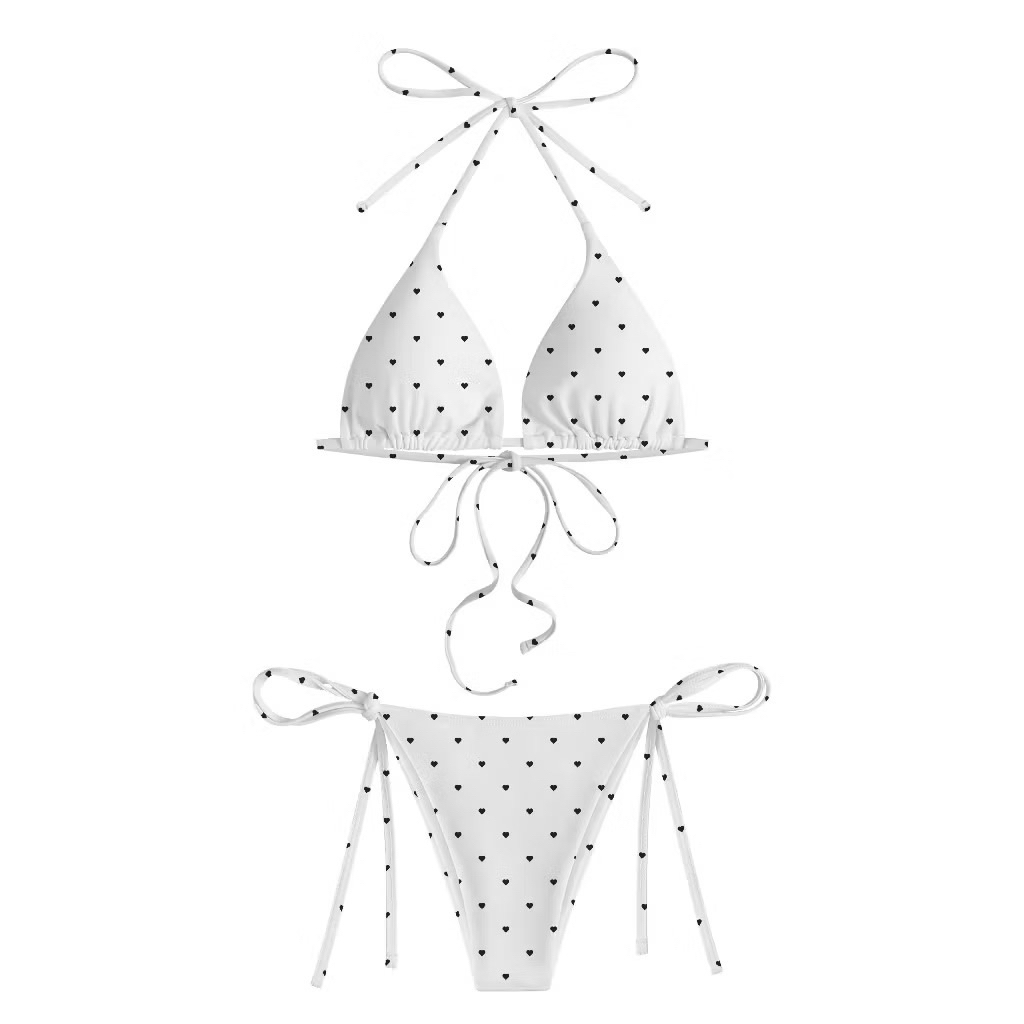 Bikini 2 mảnh tam giác chấm bi ( sẵn hàng-che tên) | BigBuy360 - bigbuy360.vn
