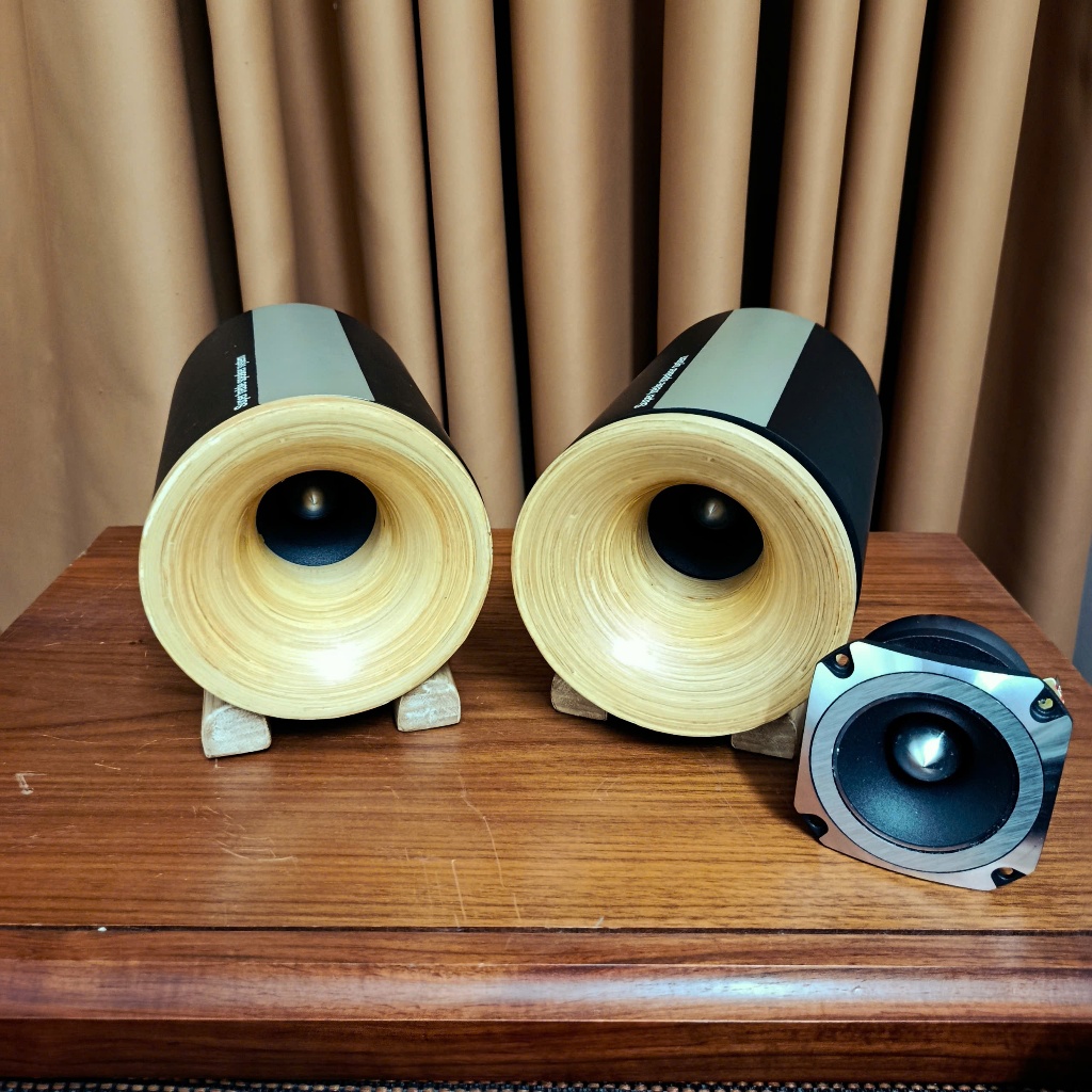 Loa Treble Titan Pioneer Độ Vỏ V6 Kèn Tre 3 Chế Độ Nghe, Tặng Chân Tre & Dây Kết Nối