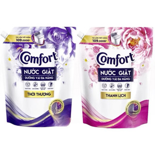  Nước giặt dưỡng vải Comfort hương Thời Thượng- Thanh Lịch túi 3,6kg 3,8kg 