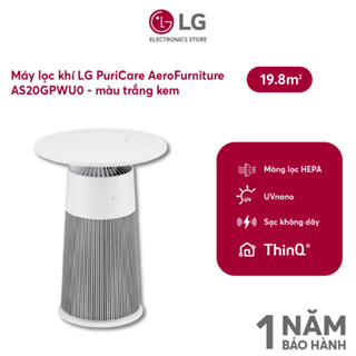 Máy lọc không khí LG PuriCare Aero Furniture AS20GPWU0 màu trắng 41W