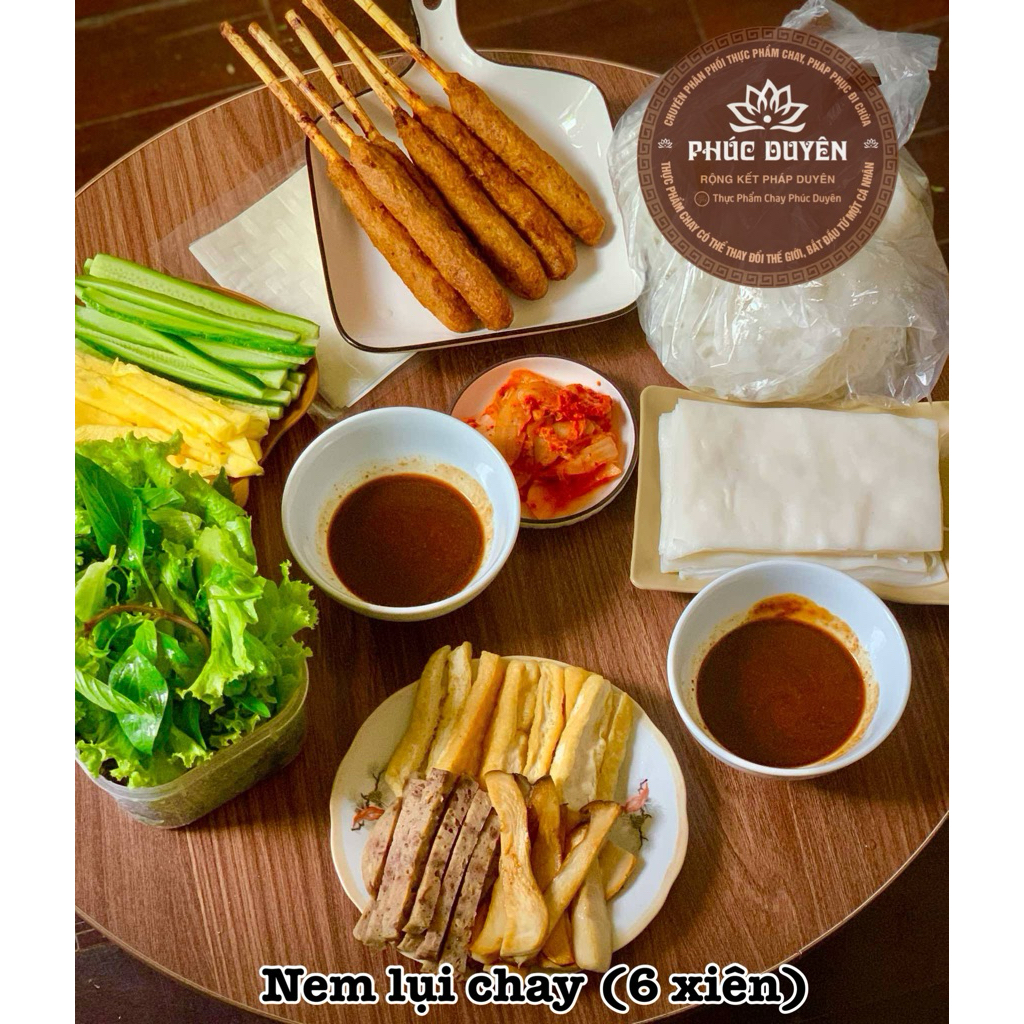 Nem lụi chay Hồng Liên