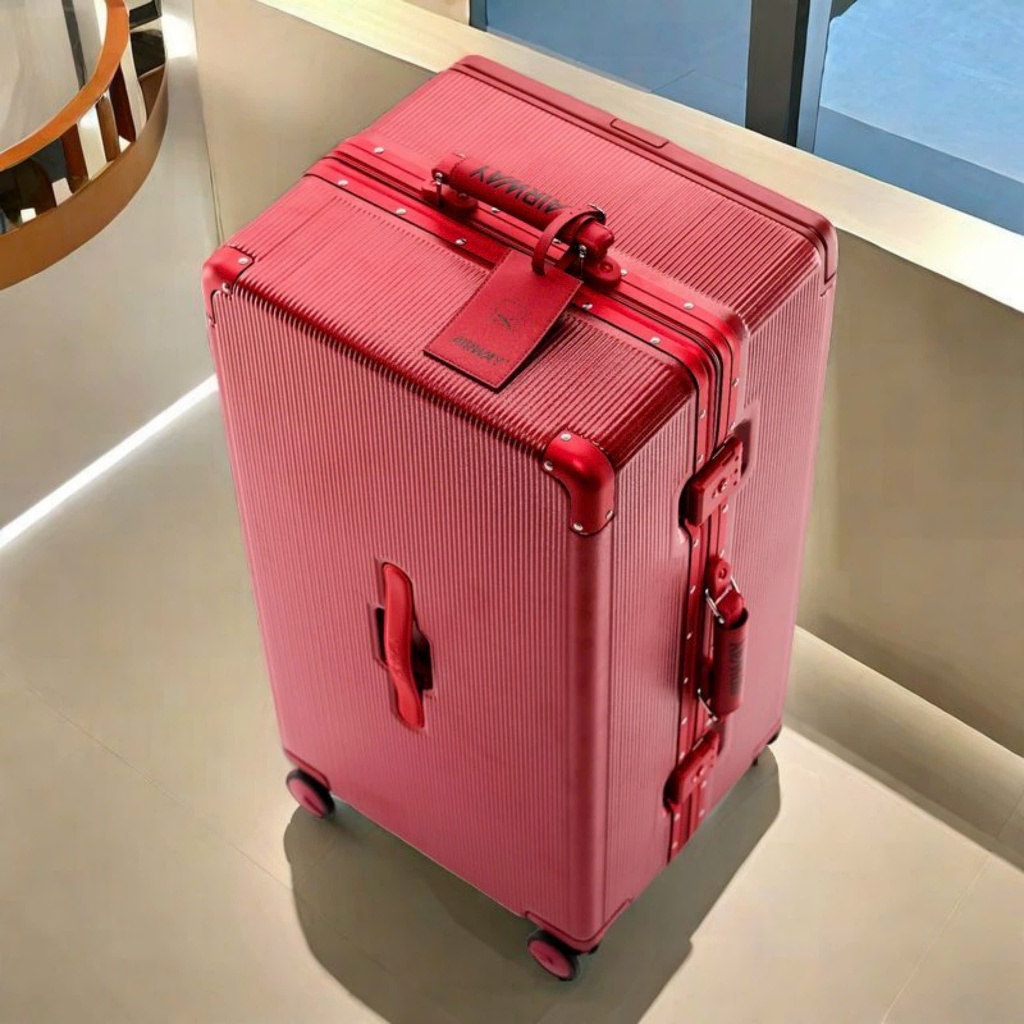 VALI Cao cấp khung nhôm  {KHÓA TSA tiêu chuẩn hãi quan BẢO MẬT CAO{bảo hành phụ kiện 10 năm}