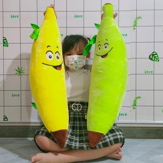 GỐI ÔM TRÁI CHUỐI (70cm) GỐI ÔM CHO BÉ