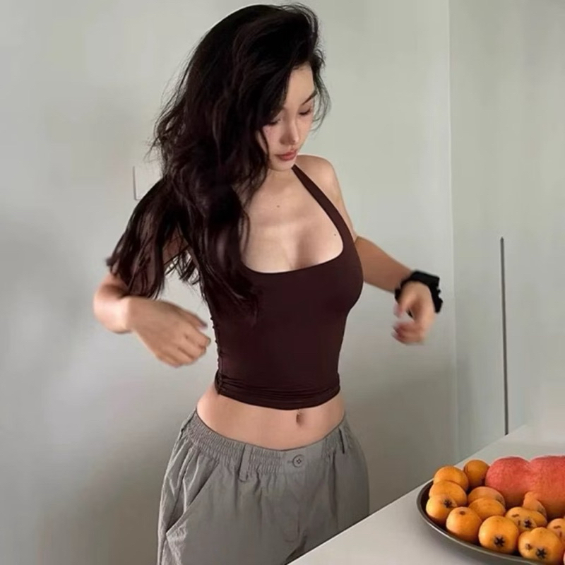 Y1785 [TẶNG KÈM BĂNG ĐÔ] Áo Yếm Body Nữ Ôm Dáng – Co Giãn Cực Êm YUMI | BigBuy360 - bigbuy360.vn