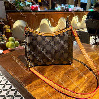  Túi ca zi size 21cm kèm charm hoa siêu xinh hàng đẹp đi chơi đi làm đeo chéo đeo vai siu sang 
