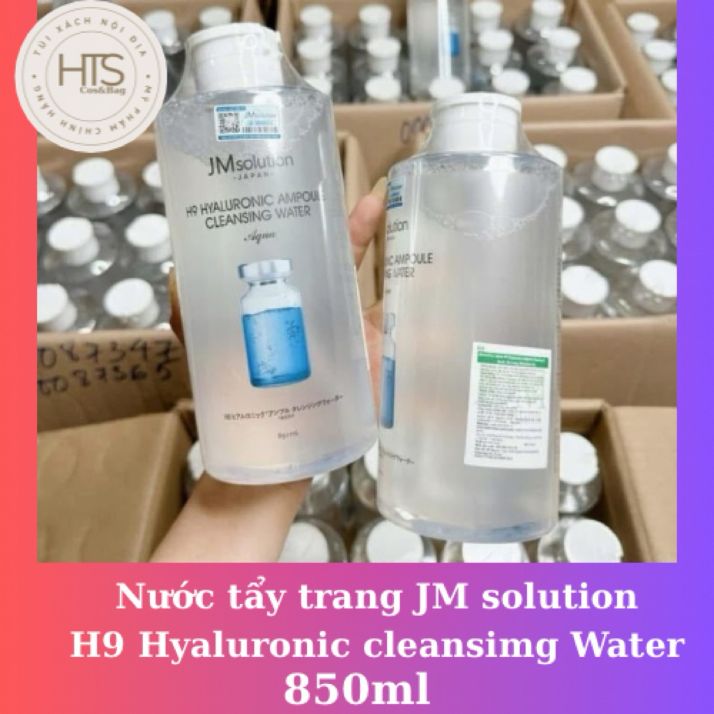 Nước tẩy trang JM Solution Hyaluronic 850ml