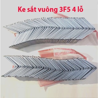 100 cái Pas ke sắt vuông F2 . 4 lỗ