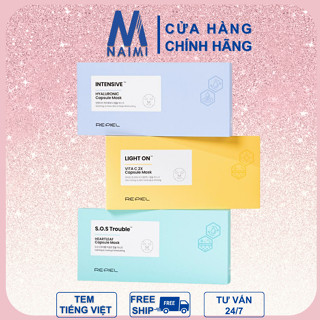    HỘP 4 VIÊN  Mặt nạ Bio Cellulose - Mặt nạ phôi dừa lên men sinh học Capsule Mask REPIEL 