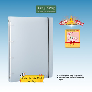  Sổ bìa còng size A4 A5 B5 loại 4 6 9 còng + giấy LENG KENG VĂN PHÒNG PHẨM 