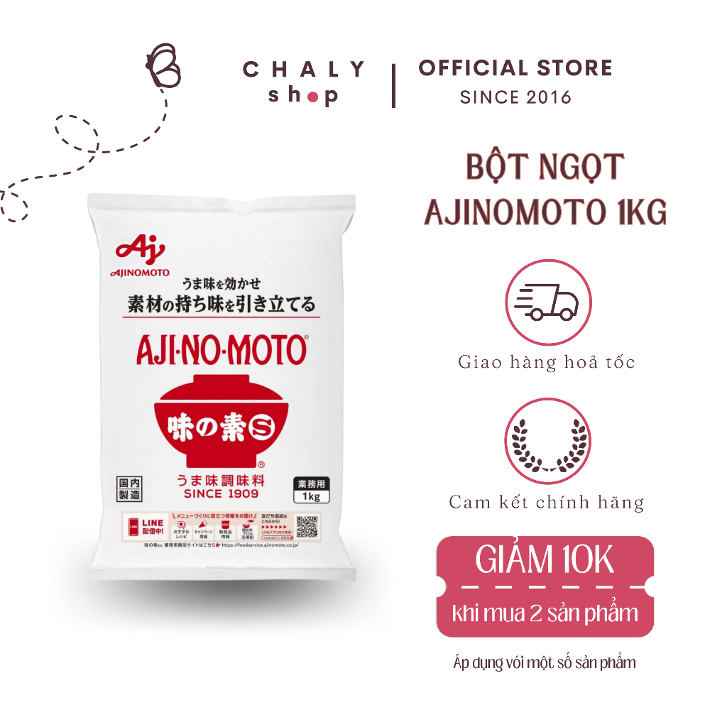 Mì chính Ajinomoto bột ngọt Ajinomoto 1kg Nhật