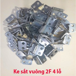 100 cái  Pat ke sắt vuông ( 3F5 - F2 4 lỗ )