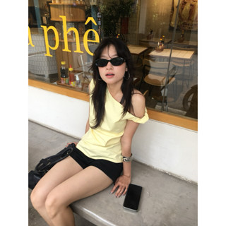  Áo xoắn lệch vai - Aufra studio 