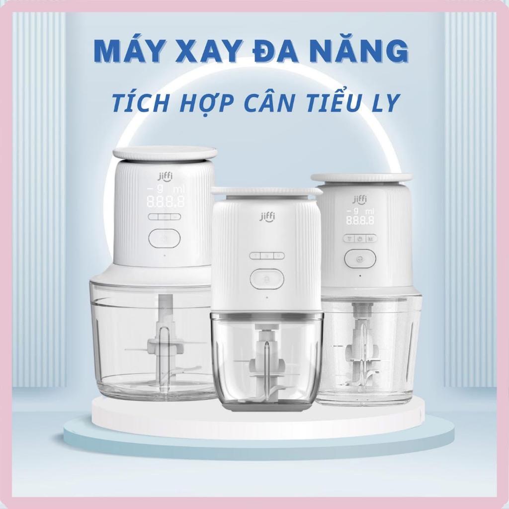 Máy xay cầm tay đa năng Jiffi 2in1 (kèm cân điện tử + bộ phụ kiện) - Bảo hành chính hãng 12 tháng -H