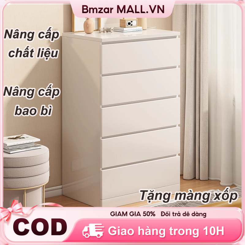 BMZAR Tủ Ngăn Nâng Cấp Gỗ Cao Su ENF Tủ Lưu Trữ Tủ Ngăn Kéo - 3/4/5 Ngăn Chọn Dùng Khách & Ngủ!