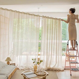 Thanh treo rèm KHÔNG CẦN KHOAN TƯỜNG, ống thép siêu dày bền. Cây treo đồ thông minh, tùy chỉnh kích thước