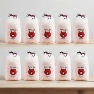 Combo 10  - Túi Màng Bọc Thực Phẩm PE ~100 Cái/Túi Có Chun Co Giãn Có Thể Tái Sử Dụng