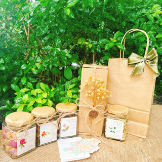  set quà tặng trà hoa khô thảo mộc set 2 hũ thuỷ tinh trà hoa khô quà tặng 20 10 20 11 quà tặng 8 3 
