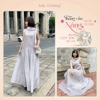 Váy tơ nến form rộng Julia thời trang thiết kế cho nữ thanh lịch thoáng mát thoải mái thời thượng