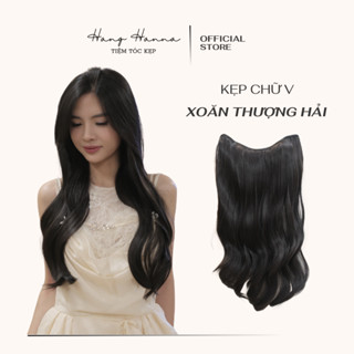 Kẹp V mở rộng trợ lực xoăn Thượng Hải [ Tóc Giả Hằng Hanna]