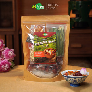 [SET 600g 16 VỊ] Set chè dưỡng nhan 600g 16 vị topping Nấu 25-35 chén 94farm Nước Trà Tea