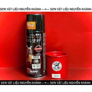 🔴 Sơn Xịt Samurai 15/23 – Signal Red (Màu Đỏ Nổi Bật) Chính Hãng 🔴
