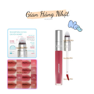  Son bùn ẩm mờ mịn lâu trôi Lemonade Perfect Couple Blurry Stain Lip Cream 3,5g 