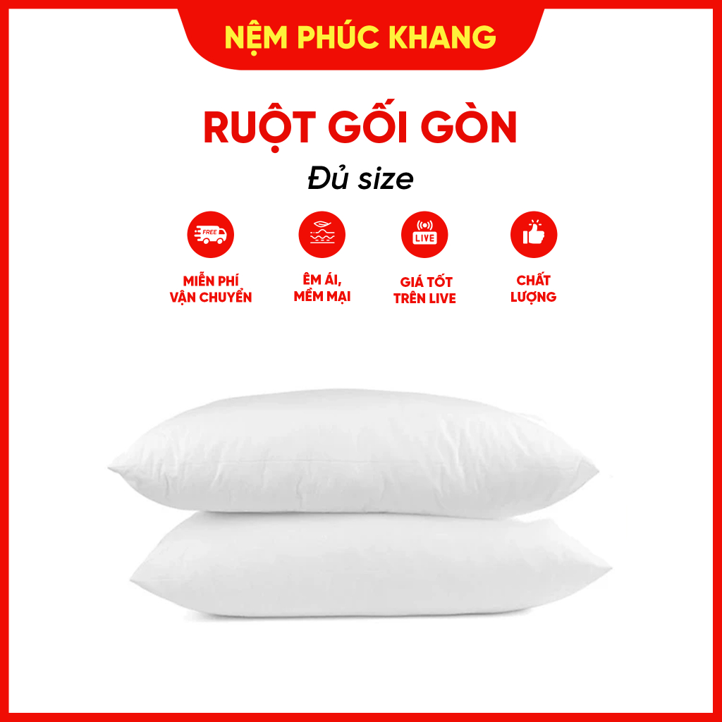 Ruột gối Gòn đủ size