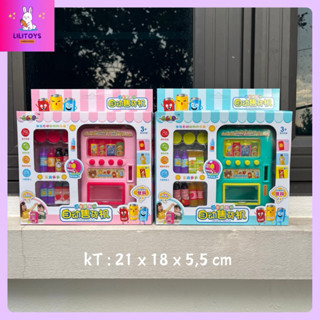 Đồ chơi máy bán hàng tự động mini kèm nước uống cho bé Mã  6619-49 