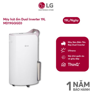 Máy hút ẩm LG Dual Inverter 19L MD19GQGE0