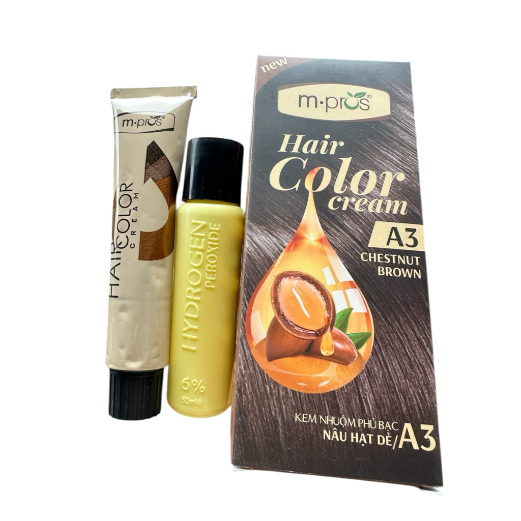 Nhuộm Phủ Bạc 100% Mpros 60ml