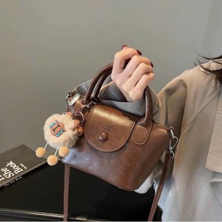  Túi xách nữ đeo chéo phong cách hàn quốc túi nữ kẹp nách đeo vai nắp tròn tặng charm SITUIVI _ TDC049 