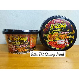  Combo 2 - 6 Mì Tô SiuKay Tia Chớp Hương Vị Hải Sản x 96g Siêu Cay 