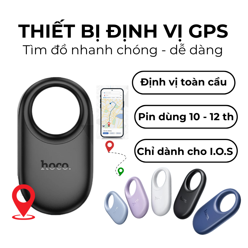 Thiết Bị Định Vị GPS Hoco E94 – Định Vị Toàn Cầu, Theo Dõi Xe Máy, Ô Tô, Vật Dụng Cá Nhân