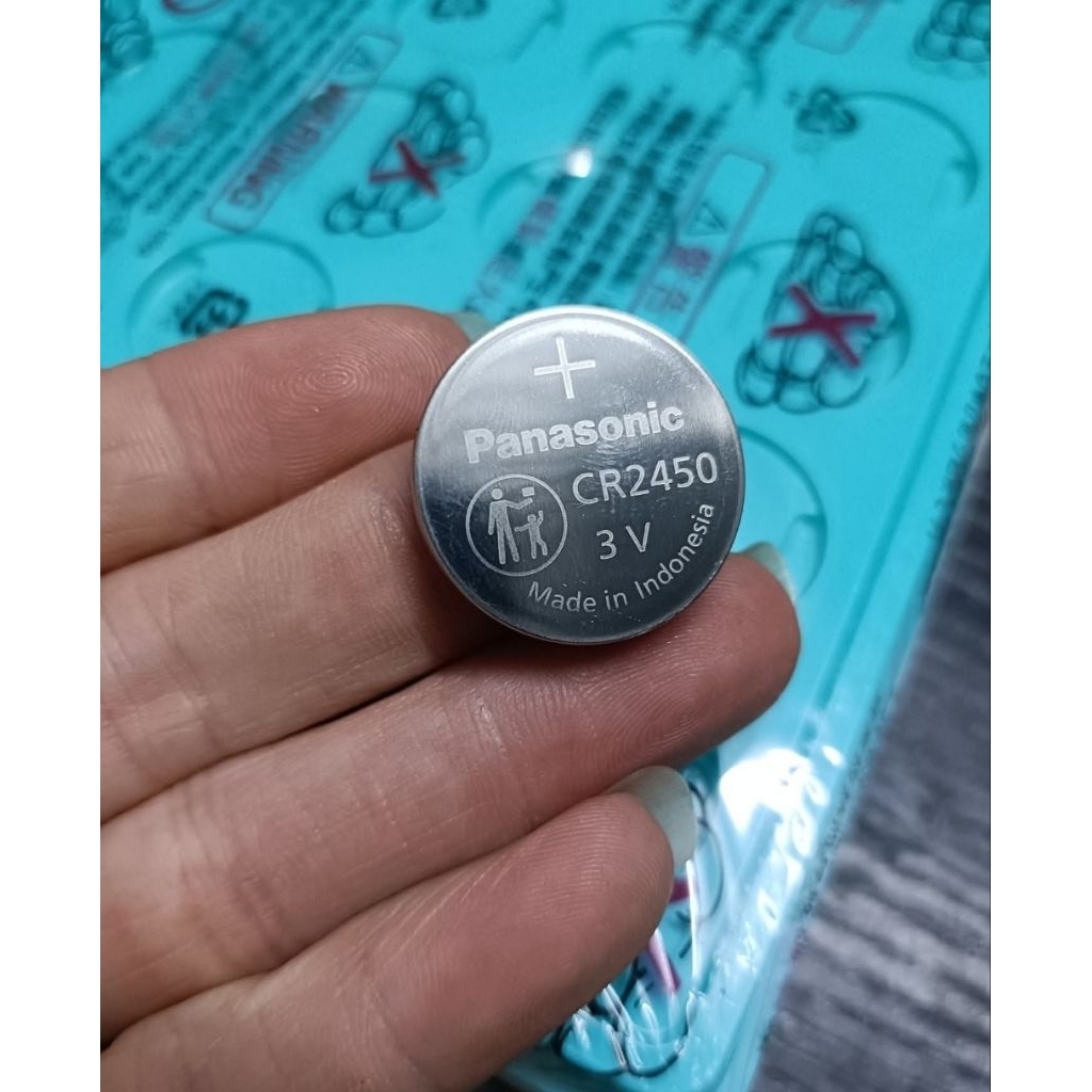 Pin cúc CR2450 Panasonic 3V Lithium_10k/set (2 viên)