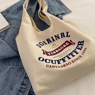 Túi canvas đeo chéo liền thân có ngăn bên ngoài hoạ tiết bông hoa Túi Nữ Tuic9013