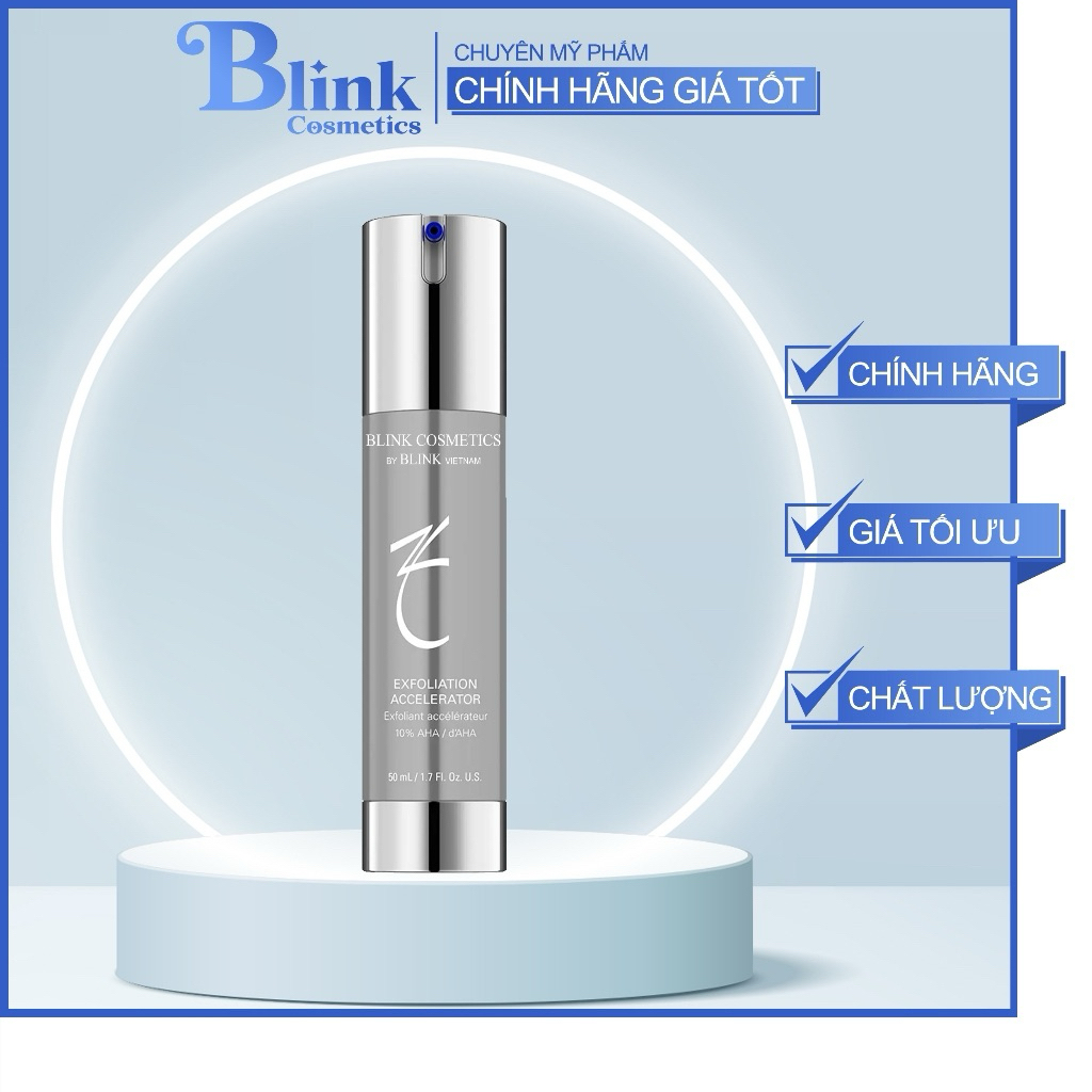 Kem 10% AHA Tẩy Tế Bào Sừng, Tái Tạo Da Exfoliation Accelerator - BLINK Cosmetics