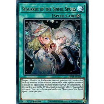 Thẻ bài TCG-UK Susurrus of the Sinful Spoils Ultra Rare MP25-EN228