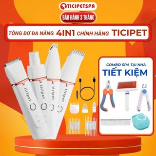 Tông Đơ Cắt Tỉa Lông Chó Mèo - Tăng Đơ Cạo Lông Thú Cưng Đa Năng - Tông Đơ 4 Trong 1 - TICIPET