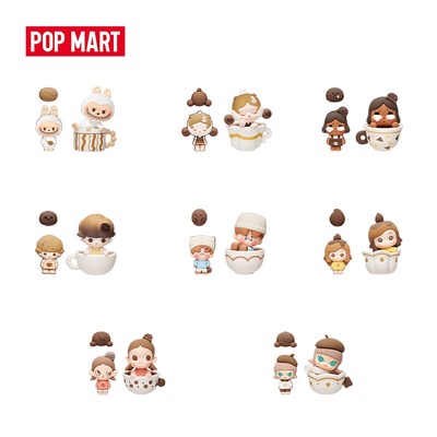 POP MART POP BEAN Coffee Factory Series-Decoration Charm-Whole Set