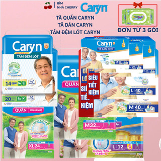  Tã quần người già Caryn Tấm lót Caryn  tã dán người già Caryn PHỤ 