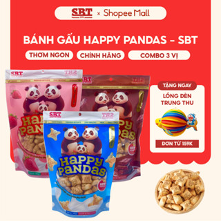 Bánh Gấu Kem Bơ Sữa Happy Pandas SBT Thơm Ngon - Bánh Kẹo SBT