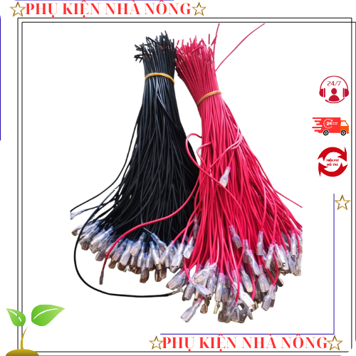 Cặp Dây Kẹp Bình Ắc Quy Đen Đỏ
