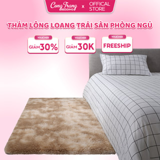 Thảm Lông Size 50cmx1m6, 1mx1m6, 80cmx2m Trải Sàn Decor Chân Giường trang trí phòng ngủ, bàn trang Điểm, Phòng Khách