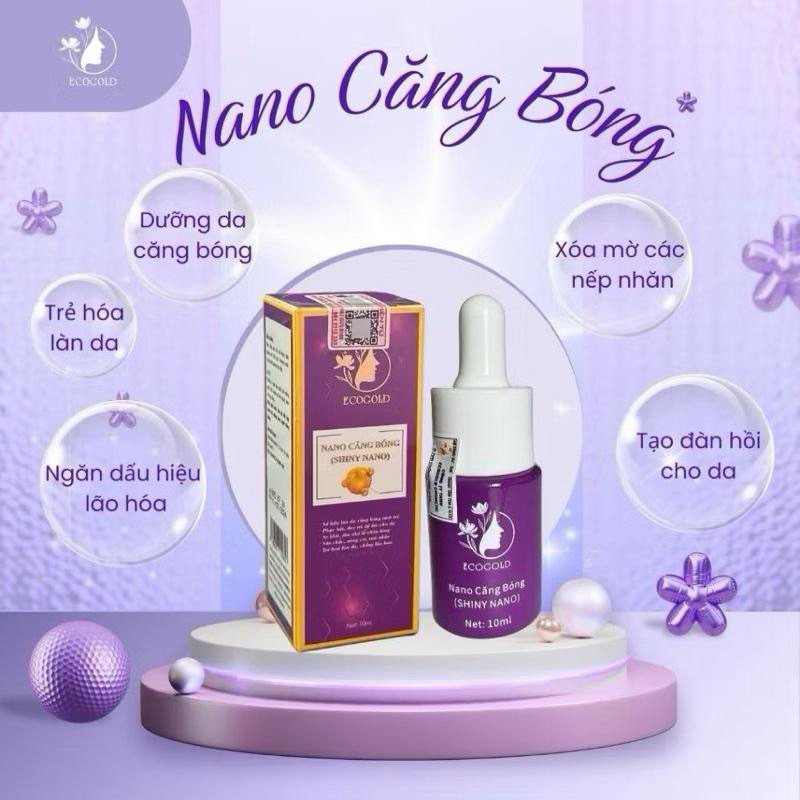 Nano căng bóng ecogold nâng cơ trẻ hoá xoá nhăn