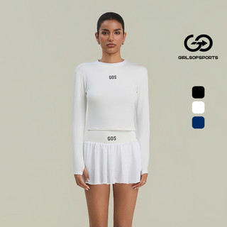  Áo thể thao dài tay nữ GOS Classic Longsleeves form rộng |  Girlsofsports 