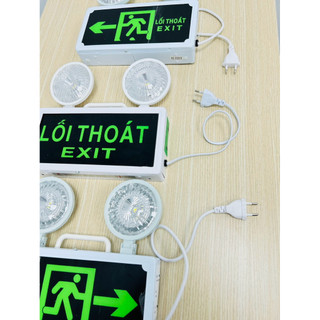Đèn LED tích điện , chiếu sáng khẩn cấp , sự cố EXIT - 2 mắt