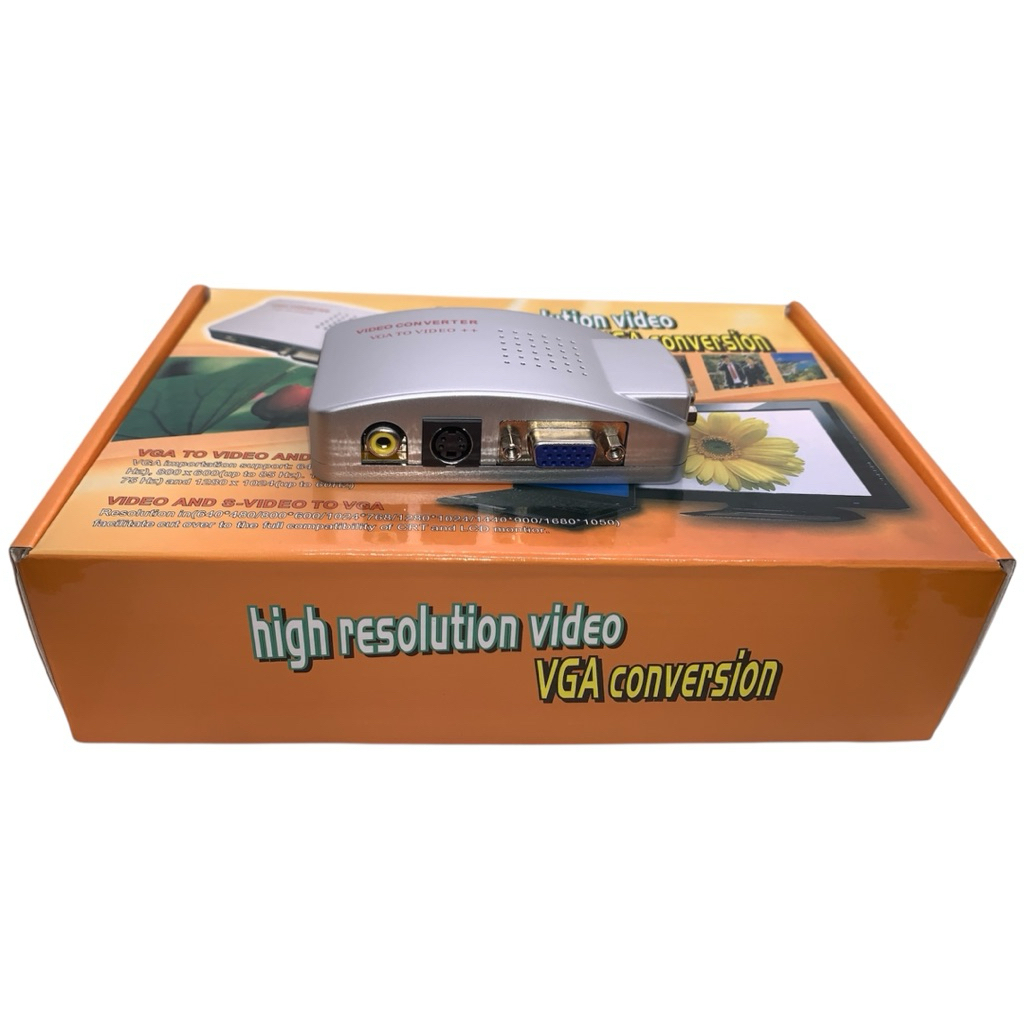 Bộ chuyển đổi VGA to AV + S-VDEO