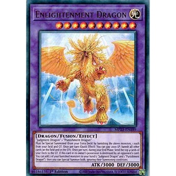 Thẻ bài TCG-UK Enlightenment Dragon Ultra Rare MP25-EN189
